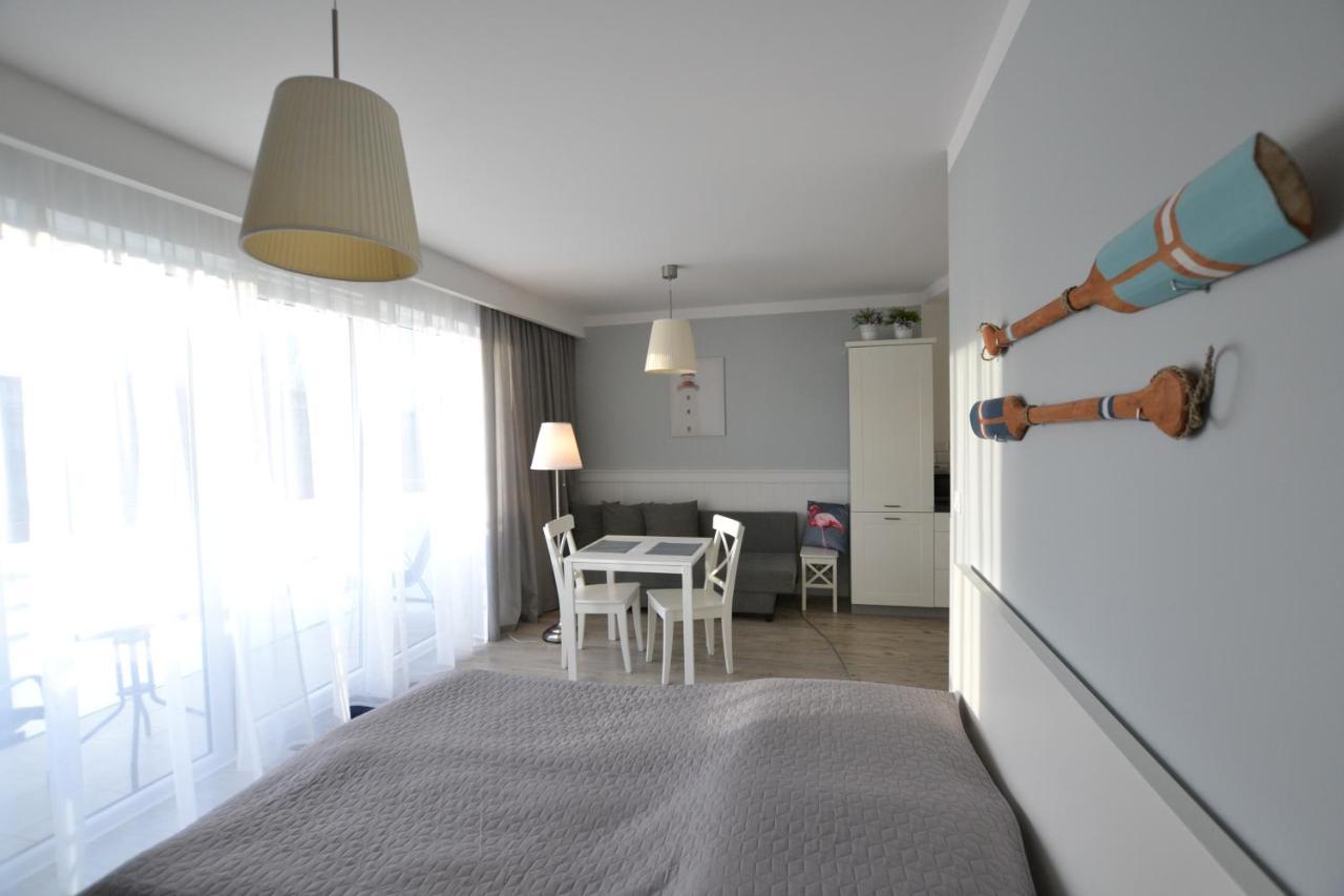 Darlowko Apartament Morski Exteriör bild
