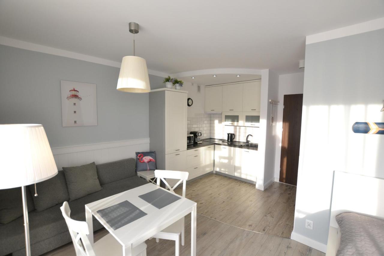Darlowko Apartament Morski Exteriör bild