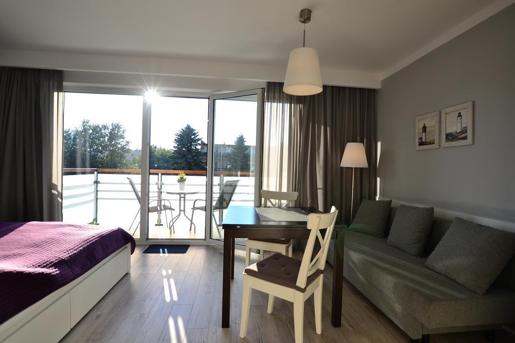Darlowko Apartament Morski Exteriör bild